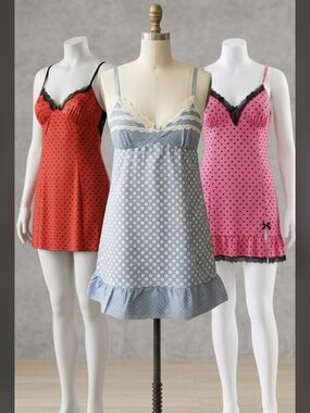 Trio Of Short Sweet Nighties